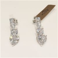 Orecchini Vidali Gioielli Donna in Argento Zircone ORAR-15-34 - ORAR-15-34